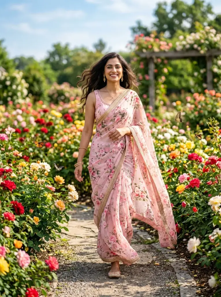 Trending Girl Saree Prompts for Gemini AI