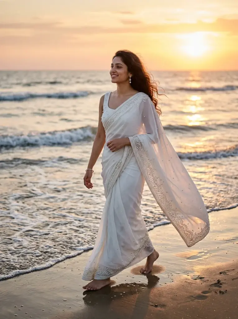 Trending Girl Saree Prompts for Gemini AI