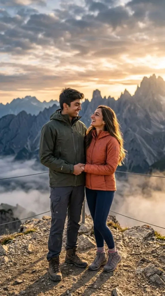 Mountain Adventure Couple