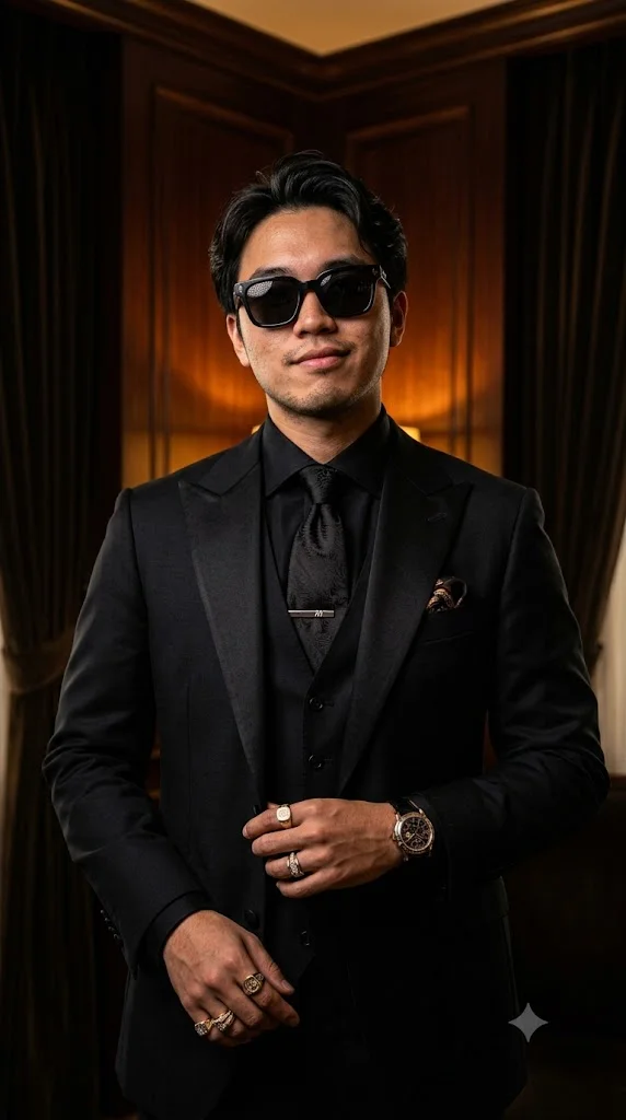 Dark Luxury Portrait