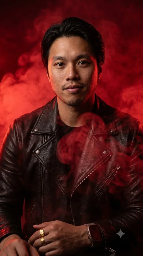 Red Smoke Effect